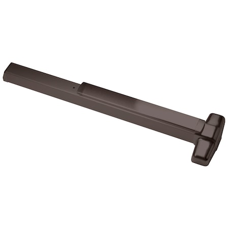 Grade 1 Concealed Vertical Rod Exit Bar, Wide Stile Pushpad, 36-in Device, 80-in To 100-in Door Heig